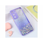 TERACELL Maska Frame Glitter za Samsung A356B Galaxy A35 5G Ljubičasta