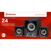 2.1 Speaker system Defender Z4 11 W, USB powered