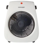 Concept vt7040 - Ventilator z grelnim telesom 1000/2000W/230V bela