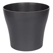 Tulipan Mat lonček antracit premer 24 cm