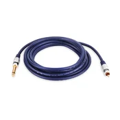shumee Jack kabel 6,3 mono vtič - RCA činč vtič vitalco Jack kabel 6,3 mono vtič - RCA činč vtič vitalco 5,0 m (MK78/L1)