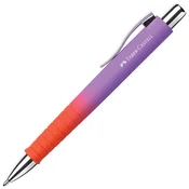 OLOVKA KEMIJSKA GUMIRANA POLY BALL FLOW FABER CASTELL 241133 RDEČO-VIJOLIČNA