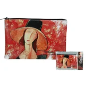Carmani ŽENSKA KOZMETIČNA TORBICA AMEDEO MODIGLIANI PERESNICA KOT DARILO