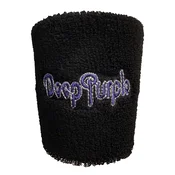Zapestnik DEEP PURPLE - LOGO - RAZAMATAZ - črn - WB275