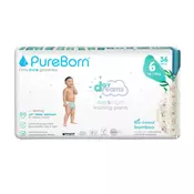 PureBorn Pelene gacice Daydreams 6, 14-19 kg, 36 komada
