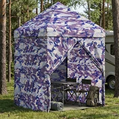 vidaXL Pop-up Paviljon s 4 Stranskimi Stenami 2,9 x 2,9 m