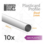 shumee GSTU366729 Profilna palica iz ABS plastike 2 mm