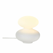 Bijela stolna lampa s mogućnosti zatamnjivanja (visina 21 cm) Reflection – tala