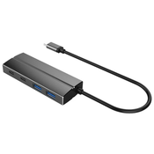 PremiumCord USB Hub 10G SuperSpeed/USB-C/2x USB-A 3.1 + 2x USB-C 3.1