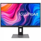 Monitor 27 (69 cm) WQHD IPS 75Hz, DVI, HDMI, DisplayPort, Mini DisplayPort, zvočniki, ASUS ProArt PA278QV - 90LM05L1-B03370