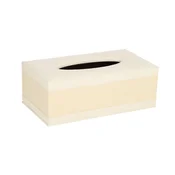 Homestar Škatla za robčke WILMA 25,5x14x9,5 cm krem