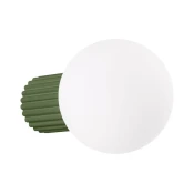 Sollux SL.1722 - Kupatilsko zidno svetlo HALO 1xG9/8W/230V IP44 zeleno