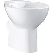 Grohe Bau Keramična stoječa školjka, globok izplakovanje, brez izplakovalnega ro