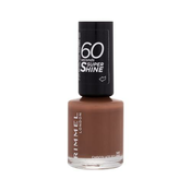 Rimmel London 60 Seconds Super Shine lak za nohte 8 ml Odtenek 140 chocolate eclipse