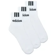 ADIDAS PERFORMANCE Športne nogavice 3-Stripes Linear  črna / bela