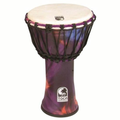 TOCA DJEMBE 7 FREESTYLE ROPE TUNED BALI PURPLE SFDJ-7WP