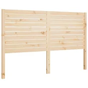 Vidaxl Posteljno vzglavje 186x4x100 cm trdna borovina