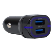 USB brzi automobil punjac 36W dvostruki port