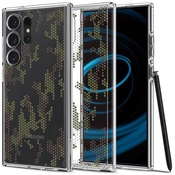 Spigen Ultra Hybrid, digital camo - Samsung Galaxy S24 Ultra (ACS07547)