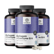3x Kolagen + Koencim Q10, skupaj 360 kapsul