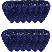 Fender Shape Premium Picks Blue Thin 12 Pack