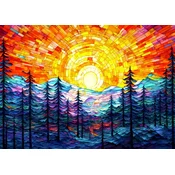 Enjoy - Puzzle Veličasten sončni zahod - 1 000 kosov