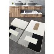 Lessentiel Maison Set 3 prostirke za kupatilo Šareni