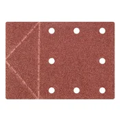Brusni papir 115 x 160 mm, rupe, perforacija za zatvaranje pukotine. K60, 3 kom. 55H814