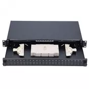 EXTRALINK 24 PORTA FIBER OPTIC PATCH PANEL