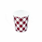 WIMEX s.r.o. Karo papirnati lonček O73mm 200ml `S: 0,18L/7oz` [50 kosov]