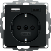 Gira Gira vtičnica + USB 2459005, (21028482)