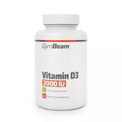 GYMBEAM Vitamin D3 2000 IU 120 kaps.