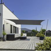 Windhager Zaštita od sunca, jedro Cannes (D x Š: 2 x 3 m, Antracit, Pravokutno)