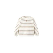 MANGO KIDS Majica BANDS kamela / bela