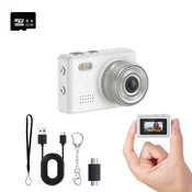 INF Mini ključna kamera z 0.96inch LCD, resnična 720P 1MP, 32GB TF White, (5000298756)