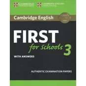 Cambridge English First for Schools 3 Students Book with Answers