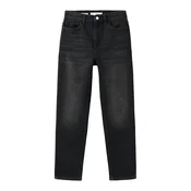 MANGO Kavbojke NEWMOM črn denim