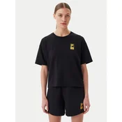 Fila Majica Lisakovsk FAW1044 Črna Loose Fit