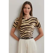 LAUREN RALPH LAUREN Bluza 200971372001 Bež Regular Fit