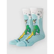 Stance Big City Elf Crew Socks iceblue