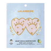 LALARECIPE Hidrogelna maska za predel okoli oči Heart Goggle Moisture Mask - 7 g / 1 kos
