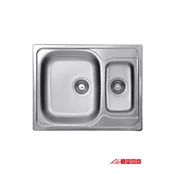 Livinox Ugradna sudopera LivEX187, 62x49cm, Sifon o90, Hrom
