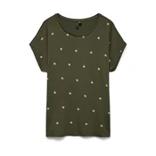 VERO MODA Majica jelka / svetlo zelena