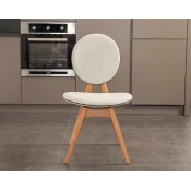 Hanah Home Set trpezarijskih stolica Touch, 52x91x44 cm, Bež