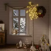 Božićno drvce 220 LED žarulja 2 2 m tople bijele izgled vrbe - Topla bijela 2.2 m 1 1