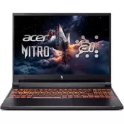 Acer Gaming laptop Nitro V16 AI ANV16-42 NoOS/16 180Hz/Ryzen 7 260/16GB/1TB SSD/RTX 5060-8GB/backlit/crna