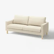 SALTSJÖBADEN Sofa trosed, Vittangi svelobež/bela