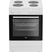 Beko Elektricni šporet FBS66000WD, 71l, Beli