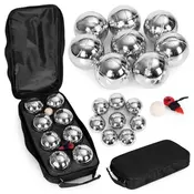 MULTIGARDEN Set za igru bocanja – petanque/ 8 kugli + kofer i dodaci