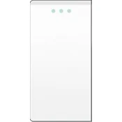 ELEKTRO SMART DESIGN LINE mehanicki modul 1/2 za izmjenicni prekidac s fluorescentnom indikacijom, bijeli DL-86-1/21G2W-WT